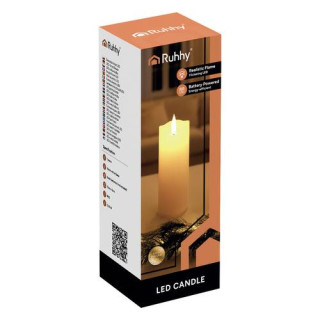 LED sveča 15x5cm 1 kos