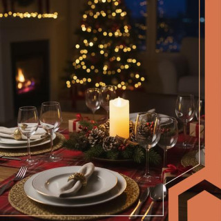 LED sveča 15x5cm 1 kos