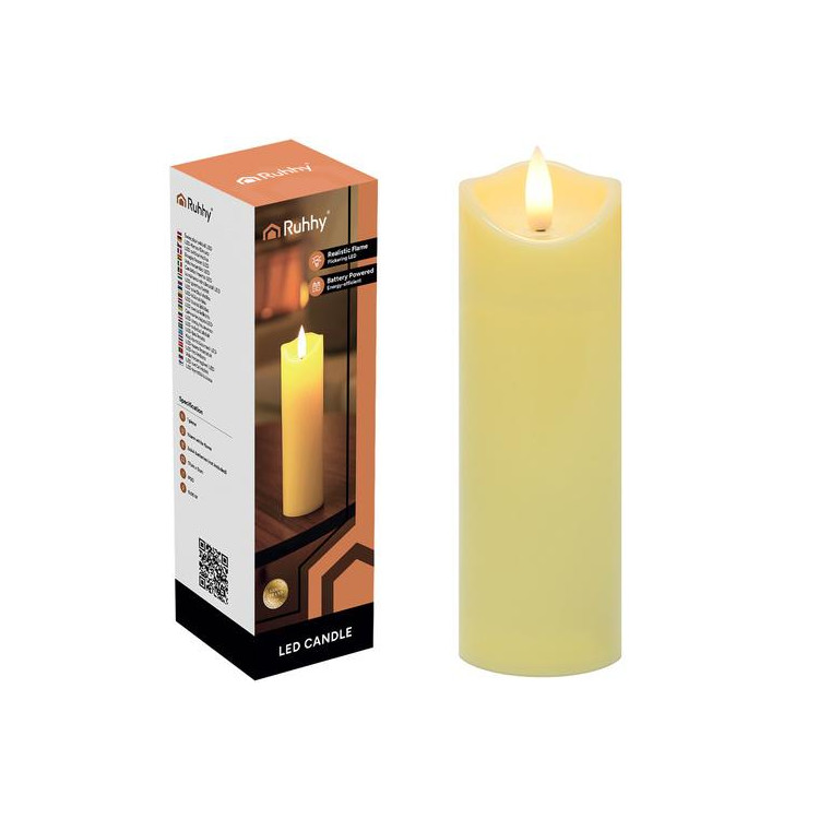 LED sveča 17x5cm 1 kos