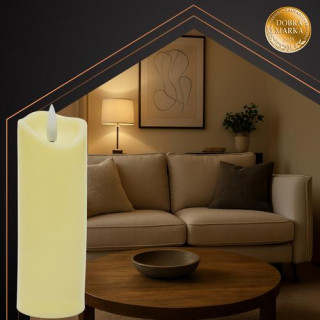 LED sveča 17x5cm 1 kos