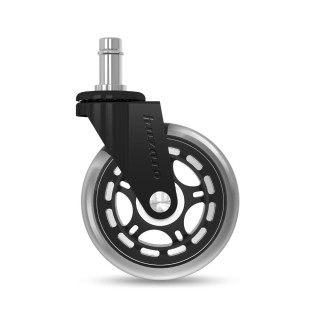 Gumijasta kolesa za vrtljiv stol Casters 2.0 črna
