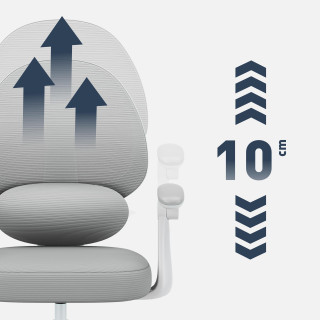 Otroški stol Mark Adler Junior 4.5 siv