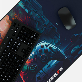 Igralna podloga Huzaro z napisom MOUSEPAD 4.0
