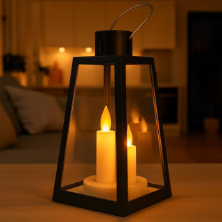 Dekorativna LED svetilka z imitacijo sveče 11 x 22 cm