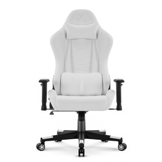 Bel igralni stol iz vrhunskega eko usnja HELLS CHAIR HC-2000