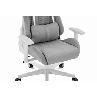 Sivo-beli blagajniški igralni stol HELLS CHAIR HC-2000