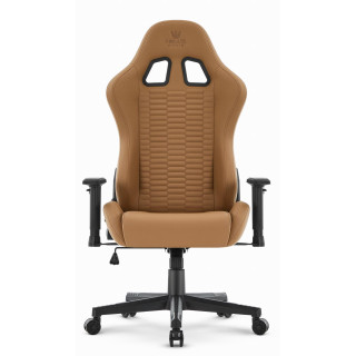 Rjav usnjen igralni stol HELLS CHAIR HC-2000