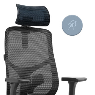 Vrtljiv ergonomski pisarniški stol ERGONOBLE 3051