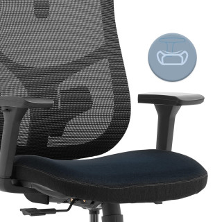 Vrtljiv ergonomski pisarniški stol ERGONOBLE 3051