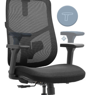 Vrtljiv ergonomski pisarniški stol ERGONOBLE 3051