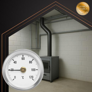 Okrogli kontaktni termometer za pečice