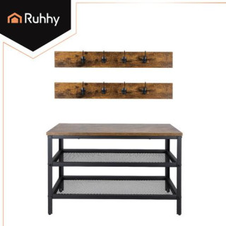 Stojalo za čevlje z obešalnikom 73 cm