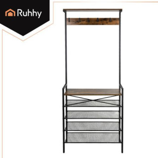 Polica z obešalnikom - 189 cm