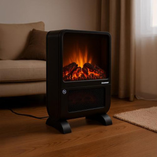 Električni grelec z učinkom plamena