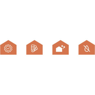 Dekorativni folijski prt v črni barvi