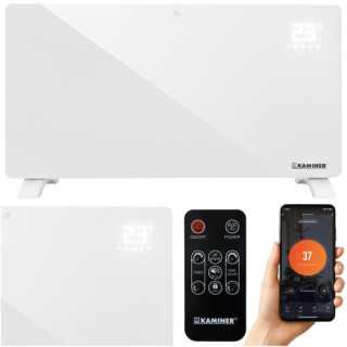 Beli električni grelec za steklo