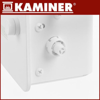 Beli električni grelec za steklo