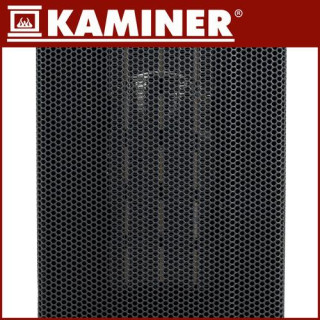 Črni električni grelec