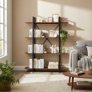 Podstrešna polica s 4 policami