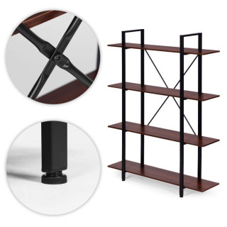 Podstrešna polica s 4 policami