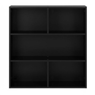 Moderna polica v črni barvi