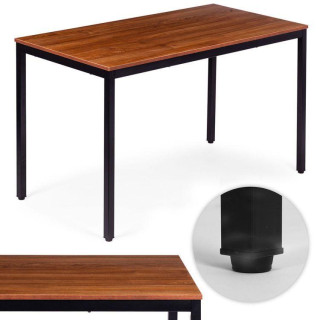 Rjava jedilna miza za 4-5 oseb - 120x60 cm