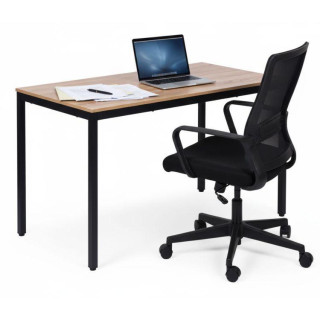 Svetlo rjava jedilna miza za 4-5 oseb - 120x60 cm