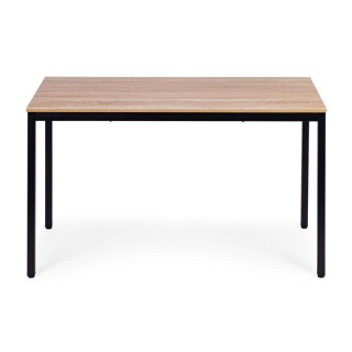 Svetlo rjava jedilna miza za 4-5 oseb - 120x60 cm