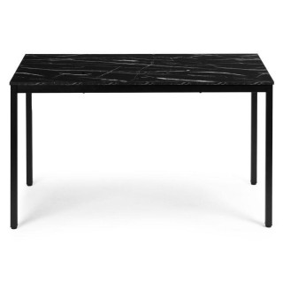 Jedilna miza iz črnega marmorja za 4-5 oseb - 120x60 cm
