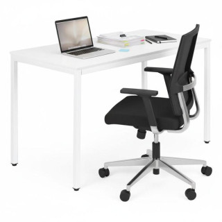 Bela jedilna miza za 4-5 oseb - 120x60 cm