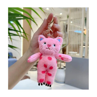 Obesek z roza pikčasto mačko