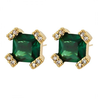 Ženski elegantni uhani s cirkoni