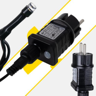 Zunanje božične lučke 500 LED 35 m - hladno bela