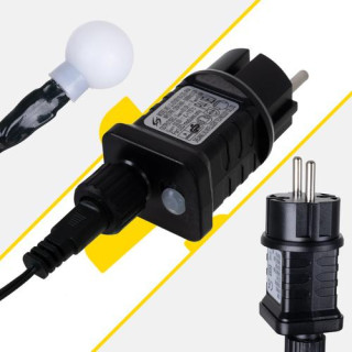 Božične kroglice 300 LED 30 m - toplo bela