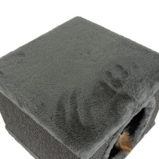 Mačja postelja - hišica na nogah