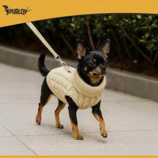 Bež oblačila za pse/mačke - velikost S