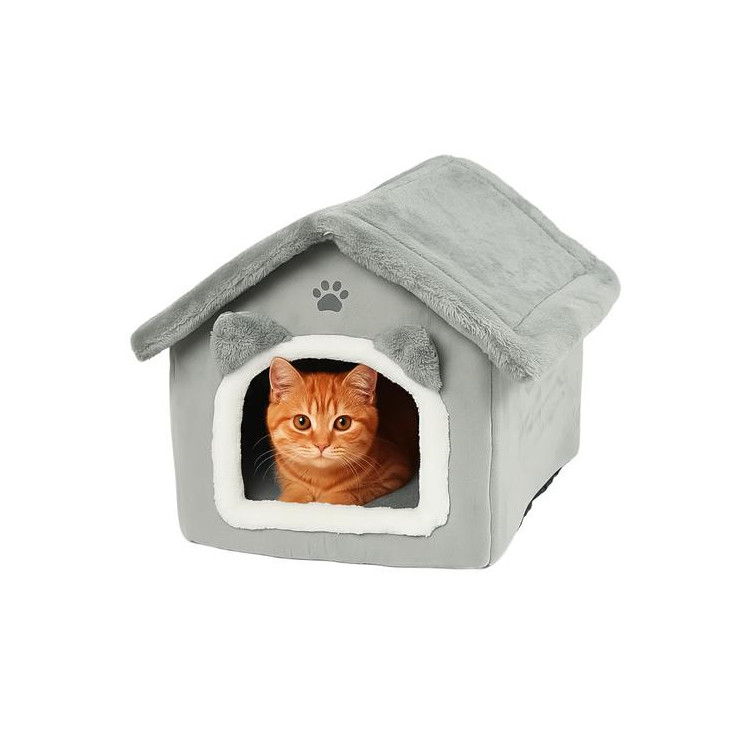Mačja postelja - siva hiša