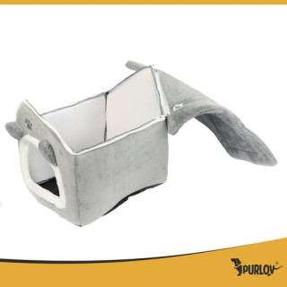 Mačja postelja - siva hiša