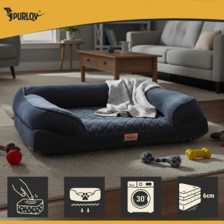 Ortopedska postelja za živali - 65x55x18 cm