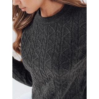 Temno siv ženski pulover MY2526