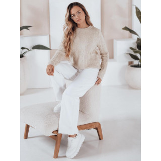 Ženski bež pulover MY2529