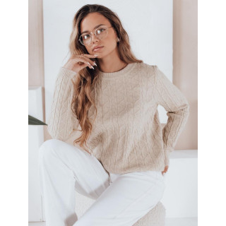 Ženski bež pulover MY2529