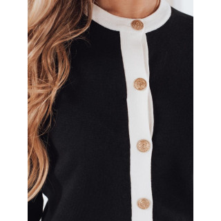 Črn elegantni ženski pulover MY2558