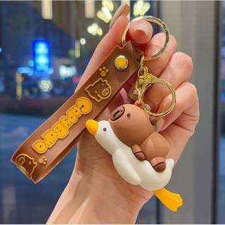 Obesek s kapibaro in gosjo