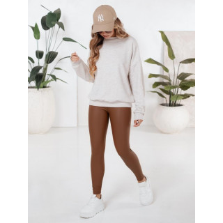 Ženske rjave voskane pajkice UY2725