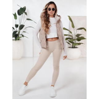 Ženske bež pajkice z žepi UY2724