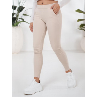 Ženske bež pajkice z žepi UY2724