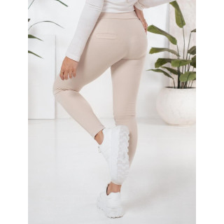 Ženske bež pajkice z žepi UY2724