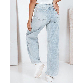 Svetlo modre ženske široke kavbojke UY2431