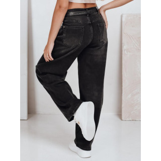 Ženske črne balonske kavbojke UY2741